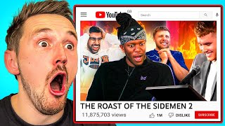 Syndicate Reacts to THE ROAST OF THE SIDEMEN 2 Drunk Edition [upl. by Esina]