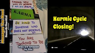 Karmic Cycle Closing Messages You Need Person On Your Mind dmdf [upl. by Enner]