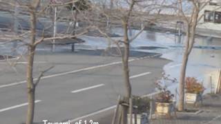 Tsunami in Kesennuma Bay from Chile28 February 2010 [upl. by Alset]