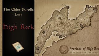 High rock and the Bretons  The Elder Scrolls Lore [upl. by Yeslek]