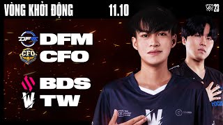 DFM vs CFO BO3  BDS vs TW BO3  CKTG 2023  VÒNG KHỞI ĐỘNG  11102023 [upl. by Juliane]