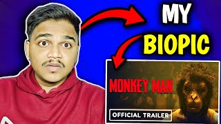 Monkey Man Trailer REACTION  Suraj Kumar [upl. by Krantz]