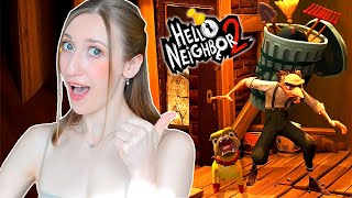 შევიპარე მეზობლის სკოლაში💥 Hello Neighbor 2 Back to School DLC [upl. by Auberbach856]