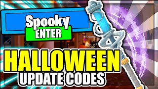 ALL NEW HALLOWEEN UPDATE CODES 🎃Outlaster Roblox🎃 [upl. by Aiyekal]