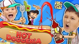 PAPAS HOT DOGGERIA 🌭 FGTEEV LAST VIDEO of 2017 Mike amp Chase Hilarious Gameplay w Doofy Customers [upl. by Primaveras]