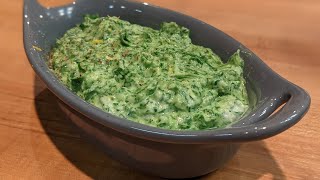 How to Make Parsnip Creamed Spinach  Richard Blais [upl. by Bocaj]