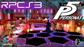 RPCS3 Persona 5 60fps patch test  settings PS3 Emu i7 4790k PC [upl. by Ellirpa986]