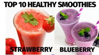 Top 10 Good Smoothies for Diabetics to Help Control Blood Sugar [upl. by Eiro461]