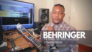 Compressor  Behringer FX 2000 3D Virtualizer REVIEW and TEST 2022 [upl. by Sausa438]