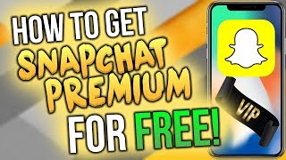 How To Get Snapchat Premium For Free iOS Working 2018 [upl. by Ennahgiel20]