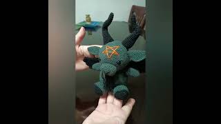 Baphomet crochet 🧶 [upl. by Goulette458]