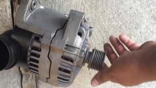 Before And After Alternator Rebuilt BMW 5 Series 3 Series E90 E39 528I 328I M5 M3 [upl. by Trakas]