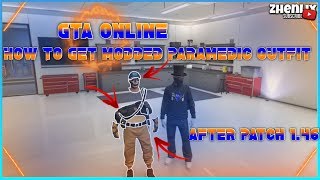 GTA ONLINE  How to Get “Paramedic Modded Outfit” Using Clothing Glitches After Patch 146 [upl. by Krute342]