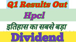 Hpcl Share Latest News Today  HPCL Share Analysis  Target 🎯 Dividend [upl. by Faux]