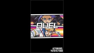 Yugioh Duel Links  Action Duel Yuto Vs Yugo [upl. by Lipski300]