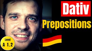 Lokale Präpositionen mit Dativ │ Dative prepositions in German [upl. by Lauzon]