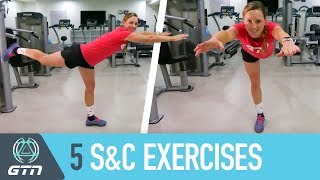 5 Strength amp Conditioning Exercises For Runners  Simple SampC Exercises For Beginner Athletes [upl. by Zurek813]