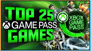 Top 25 BEST Xbox Game Pass Games  2024 Updated [upl. by Toth620]