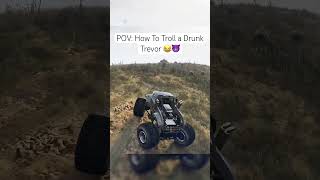 How To Troll A Drunk Trevor gtaviral gtaonline gta5online gta5 gtacars race [upl. by Stulin]