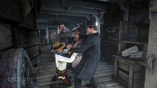 How The Pinkertons Capture Sadie Adler  RDR2 Out of Bounds Details [upl. by Boutis]