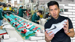 Descubrí donde se fabrican las zapatillas en CHINA  FABRICANTES CHINOS REALES [upl. by Lleda]