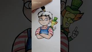 Desenho do Pedrinho e Visconde do Sítio do PicaPau amarelo fanart [upl. by Ilysa154]