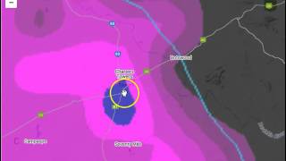 OZ CYCLONE CHASERS  CHARTERS TOWERS GOLDFIELD ASHES WEATHER UPDATE 2016 [upl. by Konrad209]