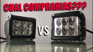 FAROS AUXILIARES DUALLY RZR Faros LED Para Motocicleta o Auto JAZO BIKER ACCESORIOSMERCADO LIBRE [upl. by Yelhsa]