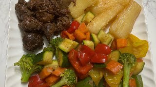 Recette de Rognon accompagné des légumes frais [upl. by Normalie543]