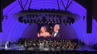 Andrea Bocelli Concert at Hollywood Bowl 6162022  My Way  Can’t Help Falling In Love [upl. by Tate]