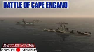 Battle Of Cape Engano  Battlestations Kantai Kessen Mod 2024 [upl. by Tannenwald]