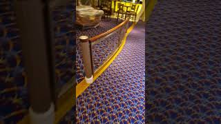 carpet fitting installation public areas  border work on cruise ship [upl. by Linus]