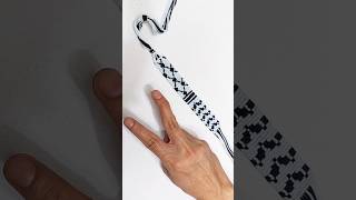 How To Knotting Reverse Knots On Alpha Pattern Keffiyeh Palestine Friendship Bracelet shorts [upl. by Shawn306]