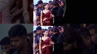 ఇది అల్లు అర్జున్ సంస్కారం Alluarjun amp Rashmika Mandanna Unseen Video at Patna Pushpa2 Trailer Event [upl. by Somerville]