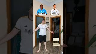 Napoli vs Real Madrid  ¿Quién tiene mejor 11 Shorts [upl. by Myron]