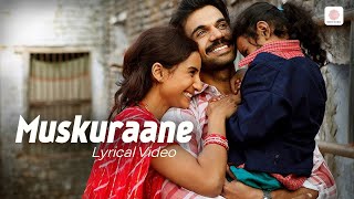 Arijit Singh  Muskurane Ki Wajah Tum Ho Lyrical Video Rajkummar Rao  Jeet Gannguli  CityLights [upl. by Evslin530]