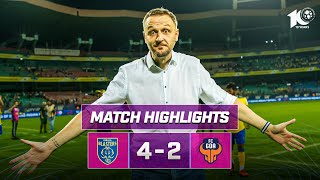 Match Highlights  Kerala Blasters FC 42 FC Goa  MW 16  ISL 202324 [upl. by Dorahs641]