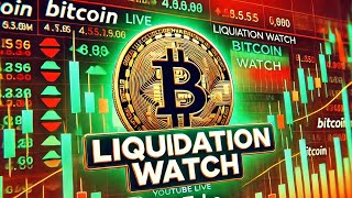 Bitcoin Live Chart amp Liquidations Watch  live bitcoin trading 247 [upl. by Kym360]