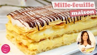 🌟 MILLEFEUILLE maison traditionnel  La recette FACILE comme en boulangerie 🌟 [upl. by Fosque]