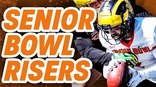 2024 Senior Bowl Day 1 Recap Quinyon Mitchell Ladd McConkey Gabe Hall Taliese Fuaga Shine [upl. by Cir]