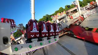 Abie Danters Air  On Ride POV The Hoppings 2022 [upl. by Eilrahc]