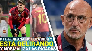 EXPLOTO Las DELIRANTES DECLARACIONES de Luis de la Fuente en CONTRA de los JUGADORES del Barça [upl. by Tine]