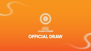 2024 Concacaf Futsal Championship  Official Draw [upl. by Xirdnek53]