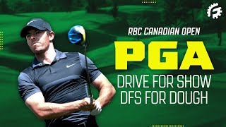 DRAFTKINGS PGA DFS FIRST LOOK THIS WEEK RBC Canadian Open [upl. by Sumaes]