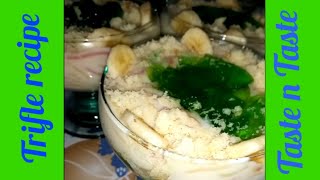 Trifle Recipe  Taste n Taste [upl. by Niwhsa797]