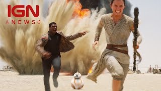 Star Wars The Force Awakens Ticket Presales Break Records Websites  IGN News [upl. by Neemsay]