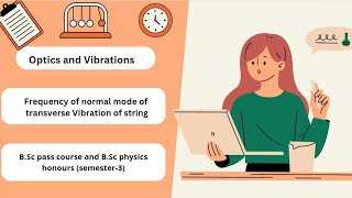 Frequencies of normal mode of transverse Vibration of string [upl. by Greg]