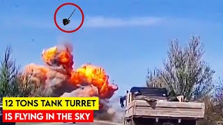 Why the Russian T72 Tank Turret is Flying in the Sky [upl. by Ilaire]