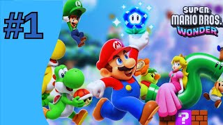 Super Mario Wonder 1  Inicio da Gameplay Em Português PTBR [upl. by Procora846]