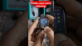 Pebble smart watch unboxing  Electronics Verma [upl. by Atinreb]